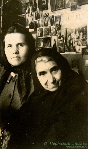 Евсевия (Попатенко)_05. С помощницей Ксенией Старцевой, 1957г.