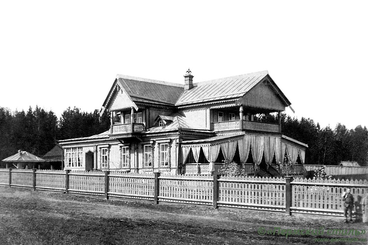 Дача купца Ремянникова в Нижней Курье, 1910-е годы