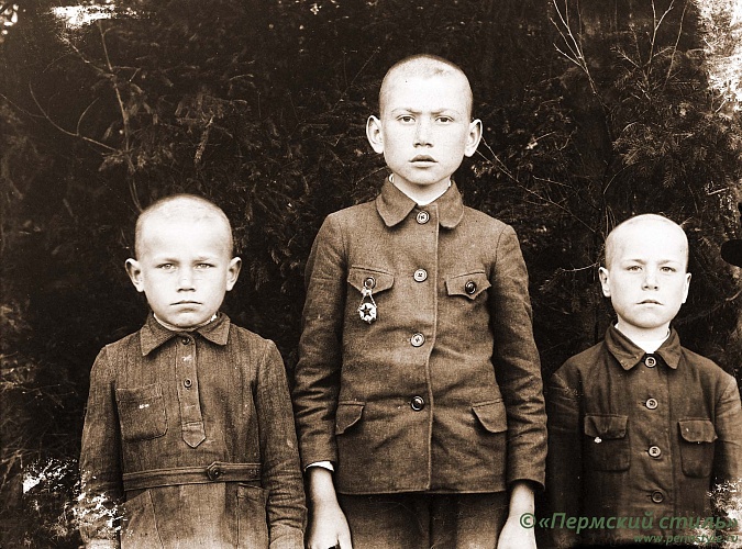 Жители Краснокамского р-на, 1930-е годы, фот.Георгий Зеленин