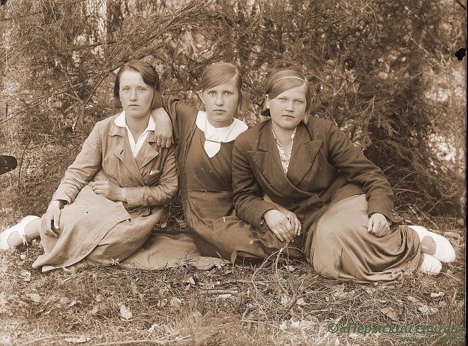 Жители Краснокамского р-на, 1930-е годы, фот.Георгий Зеленин