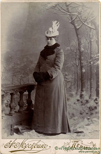Пермские шляпки_11. Зимний образ, 1902 год