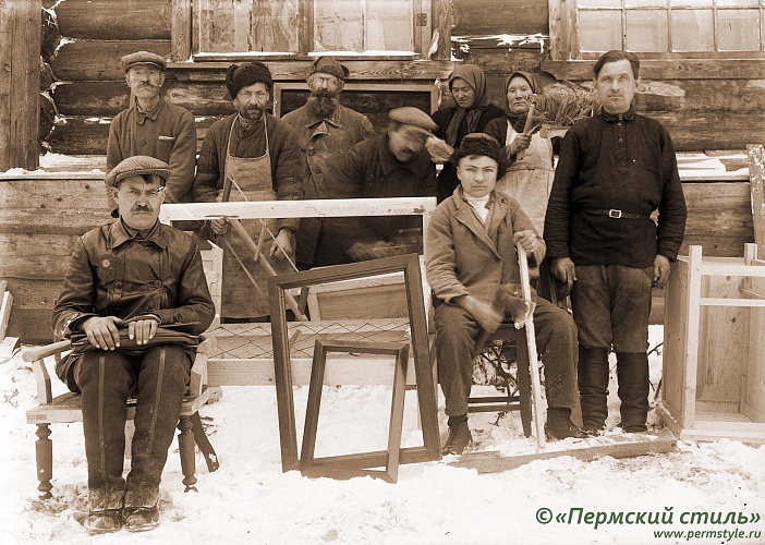 Жители Краснокамского р-на, 1930-е годы, фот.Георгий Зеленин