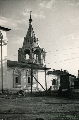 Соликамск_25. Спасо-Преображенский монастырь. Летняя церковь. Колокольня