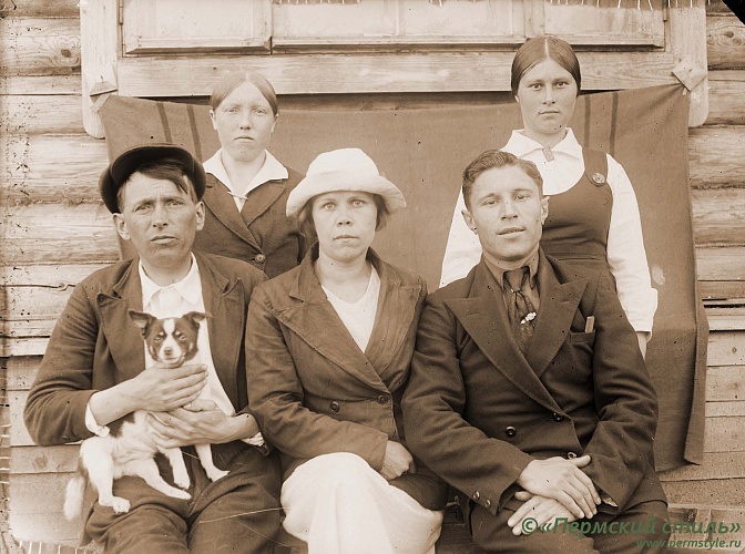 Жители Краснокамского р-на, 1930-е годы, фот.Георгий Зеленин