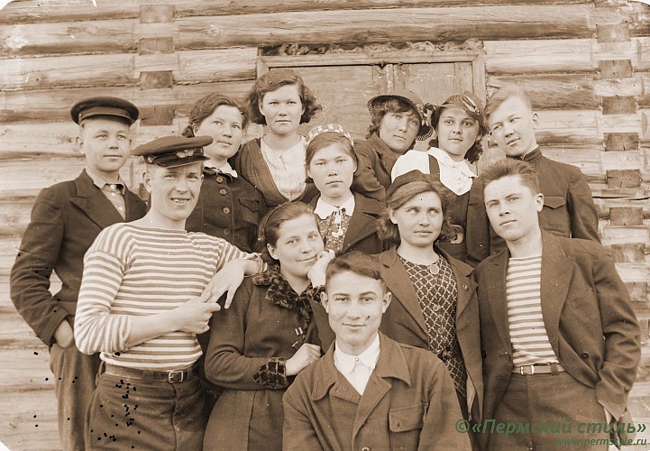 Жители Краснокамского р-на, 1930-е годы, фот.Георгий Зеленин