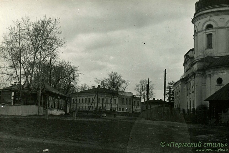 Оханск. Успенский собор_11. Разрушенный храм, 1960 год