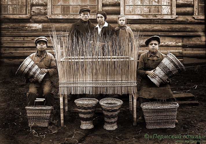 Жители Краснокамского р-на, 1930-е годы, фот.Георгий Зеленин