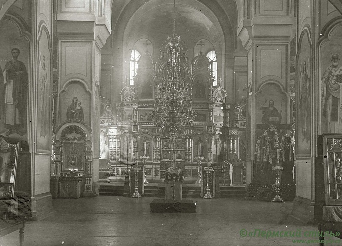 Култаево. Иоанно-Предтеченский храм_05. Центральная часть церкви, 1930-е годы