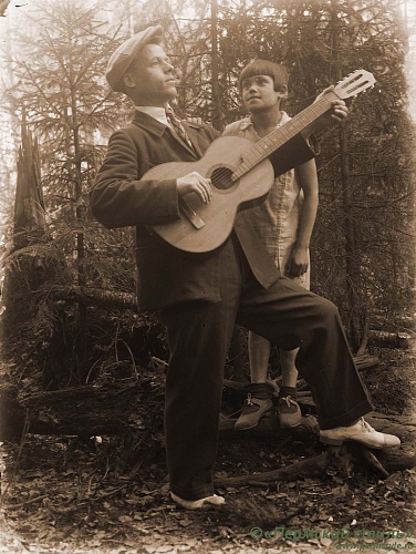 Жители Краснокамского р-на, 1930-е годы, фот.Георгий Зеленин