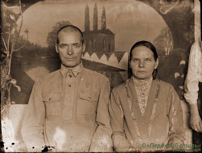 Жители Краснокамского р-на, 1930-е годы, фот.Георгий Зеленин