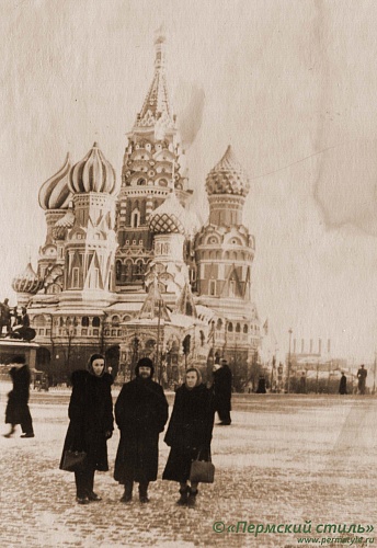 ВНП_0438. Иоанн Покровский, священник. В Москве. Храм Василия Блаженного